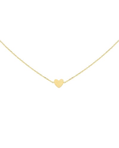 Mint15 Ketting klein hartje 'Little Heart' - Goudkleur RVS/Stainless Steel