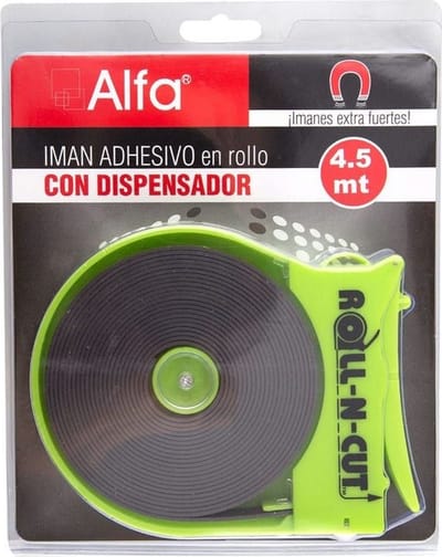 Magnetische plakstrip - 4,5 meter - Met dispenser