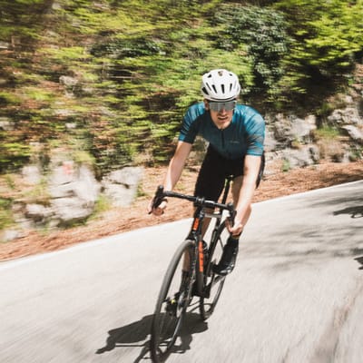 Loeffler fietsshirt korte mouwen M Bike Jersey FZ Pow Air Dark Petrol - Blauw