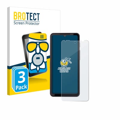 BROTECT - Screenprotector voor Caterpillar Cat S75 - Folie Beschermfolie Beschermglas matte 3 Stuks