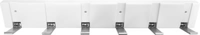HOME It® flex kapstok met 6 haken 48,4 × 2,2 x 7,2 cm wit