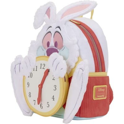 Loungefly - Disney Alice in Wonderland Witte Konijn met Zakhorloge Mini Rugzak