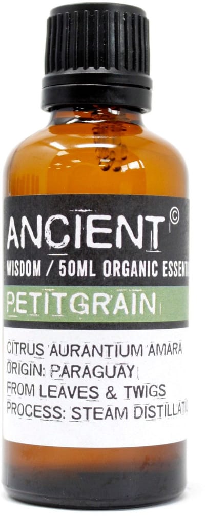 Biologische Etherische Olie Petitgrain - 50ml - Essentiële Oliën - Aromatherapie - Essentiële Petitgrain Olie