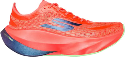 Skechers SKX AERO TEMPO Dames Sportschoenen - Coral / Blauw
