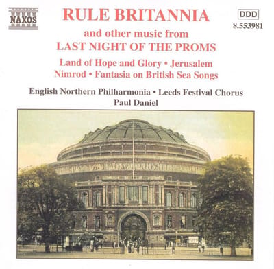 English Northern Philharmonia - Rule Britannia: Last Night Of The P (CD)