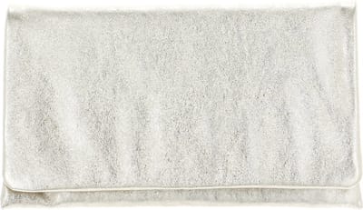 abro Leren Koppeling Avondtas Leather Mimosa Clutch Bag Gold Goudkleurig