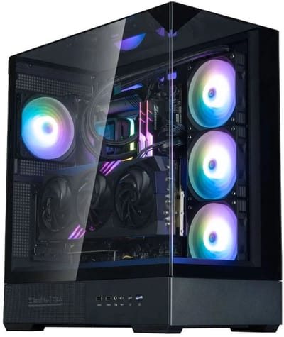 Peta GamePC P40 – Intel Core i9-12900 – Nvidia GeForce RTX 5070 12GB – 32GB RAM – 4TB SSD – High-End Gaming & Streaming PC – Windows 11 Pro – Wifi – RGB Gaming Behuizing (Zwart)