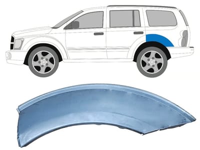 Reparatiepaneel achterspatbord voor Dodge Durango 2003-2008 / Links