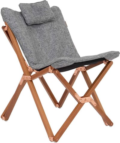 Bo-Camp - Urban Outdoor - Relaxstoel - Bloomsbury - S - Oxford polyester - Grijs