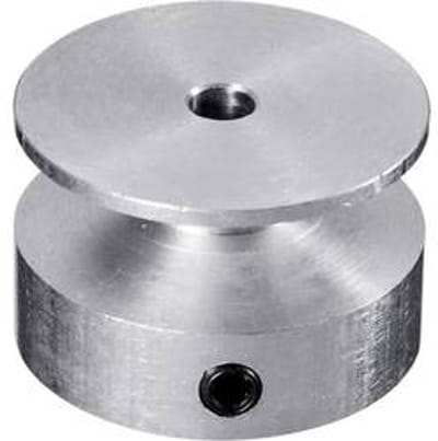 Reely Aluminium V-riemschijf Boordiameter: 3.2 mm Diameter: 20 mm
