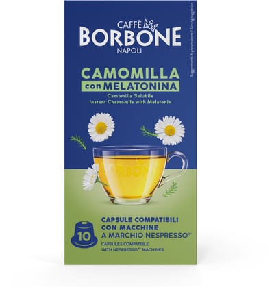 Caffè Borbone - Nespresso - Kamille thee - Camomilla con Melatonine - 3 x 10 cups