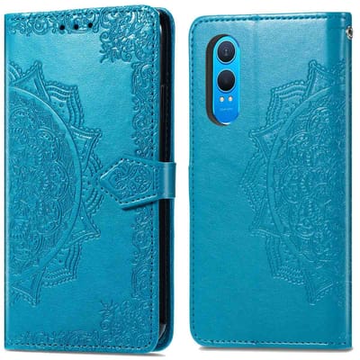 imoshion Hoesje - Geschikt voor OnePlus Nord CE 4 Lite 5G - Mandala Bookcase - Turquoise