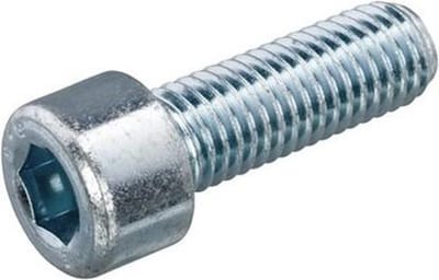 M3 Inbusbout - 3 x 4mm - klasse 8.8 - gegalvaniseerd - metrisch - DIN 912 (10 stks)