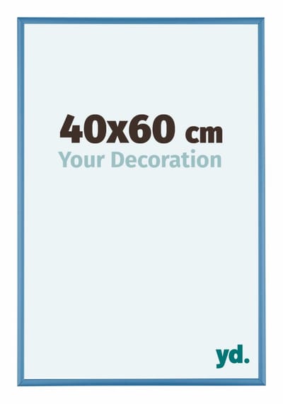 Your Decoration - Fotolijst 40x60 cm - Aluminium - Staal Blauw - Kent
