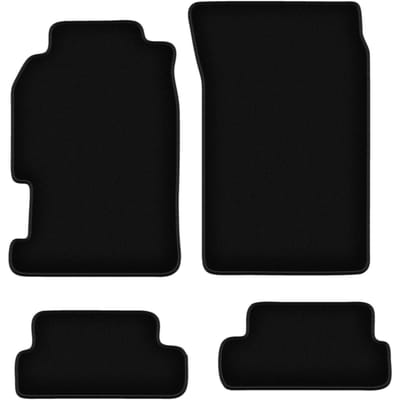 BASIC zwarte veloursmatten voor: Honda Prelude V coupé (1996-2001)