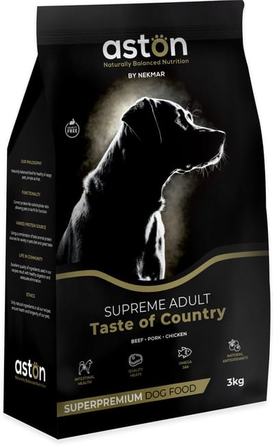 Nekmar: Aston Supreme - Adult - Taste Of Country 3 Kg
