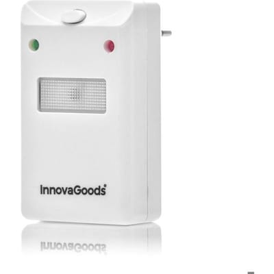 Répulsif pour insectes à ultrasons anti-nuisibles avec LED InnovaGoods Killekt Duo (x2) blanc