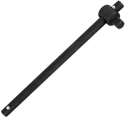Dailygoody - T-Handgreep Steeksleutel - Ergonomisch, Zwart, 1/2" - Voor Zware Toepassingen