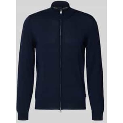 Cardigan met labeldetail, model 'Balonso'