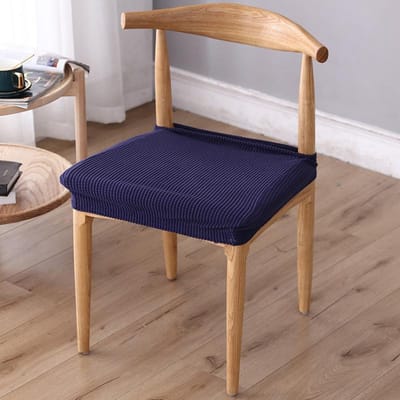 Eettafel en Stoelhoes Universeel Elastisch Modern Eenvoudig Huishoudelijk Stoelhoes Zonder Rugleuning Kussenhoes voor Kantoor 30*30*5cm
