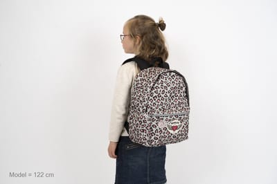 Beagles Originals Leo Rugzak Kinderen - Schooltas voor laptop tot 13,3 inch - Kinderrugzak van Nylon en Polyester met ritssluiting - Grijs
