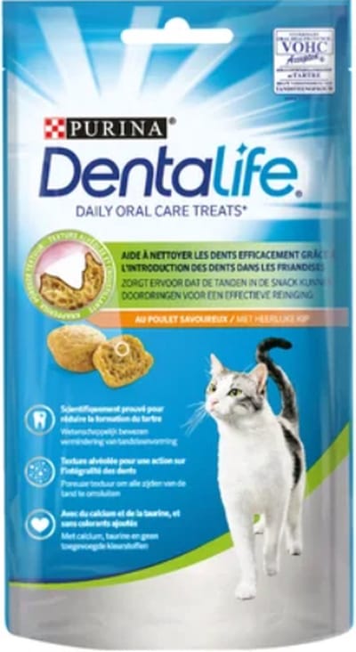 Purina Dentalife - kattensnacks kip 4x 40gr