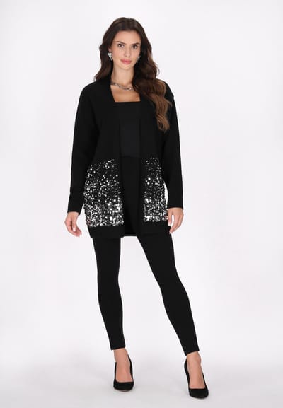 Faina Vest Dames zwart