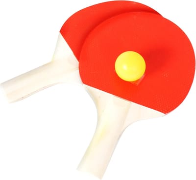 Tafeltennis Set: 2 Houten Ping Pong Rackets en 3 Ballen - Compleet Spel