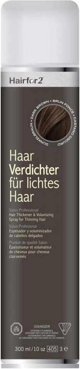 Hairfor2 Colorspray 300 ml - Zwart