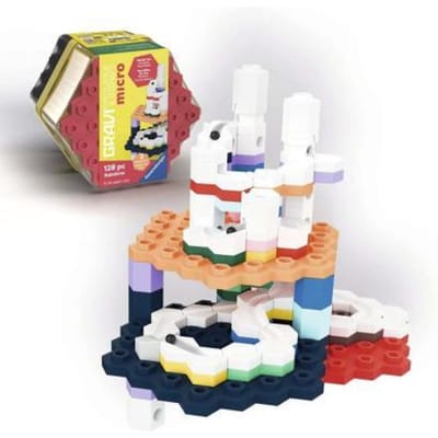Ravensburger GraviTrax micro Rainbow - Mini Knikkerbaan Bouwset - 128 Onderdelen
