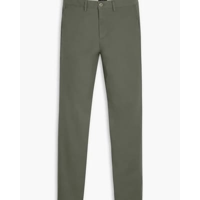 Dockers Crafted Khaki Slim Broek Groen 32 / 34 Man