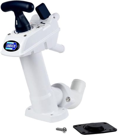 Handpomp voor boot, camper, en toiletten