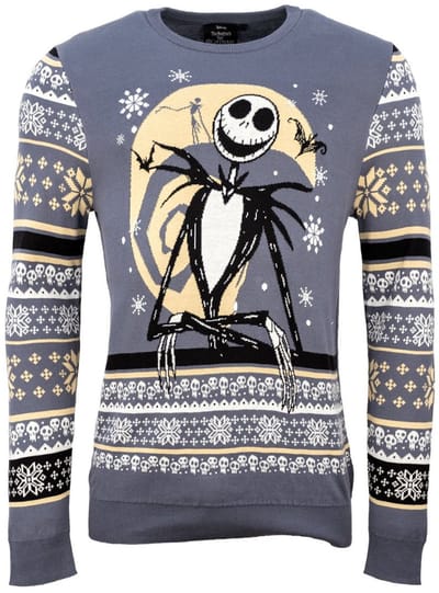 NIGHTMARE BEFORE CHRISTMAS - Jack - Men Christmas Sweaters (XXL)