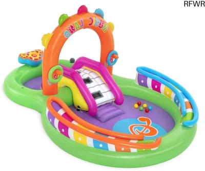 RFWR® Muzikaal Kinderzwembad 295 x 190 x 137 cm - Perfect voor in de Tuin