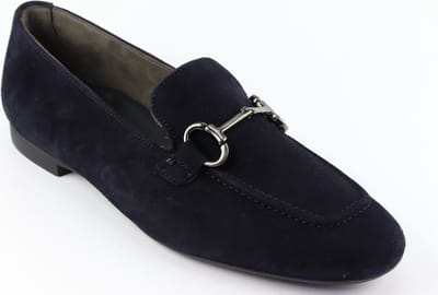 Paul Green - 2596 - Instappers - Kleur: Blauw - Maat: 40.5
