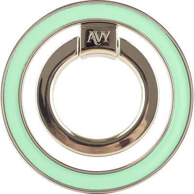 AVY Ringhouder Standaard | Vinger Houder | Compatibel met MagSafe | 360° Draaibaar | Smartphone Grip | Tijdloos Design | Stijl & Grip | Matcha