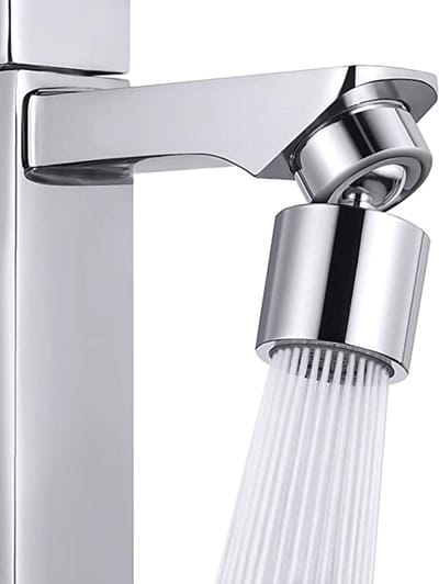 waterbesparend opzetstuk voor kraan (roestvrij) kraan opzetstuk / kraan opzetstuk - faucet attachment - Crane extension