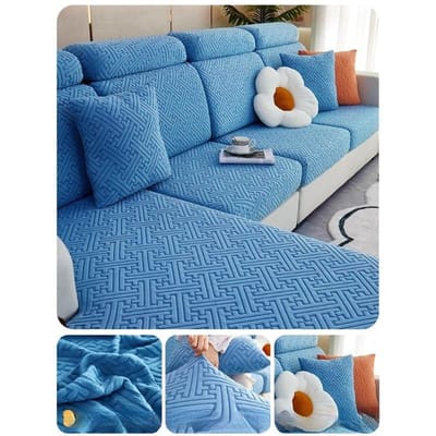 Elastische Vier Seizoenen Universele Bankhoes Volledige Inclusieve Universele Hoes Stoffen Bank Kussenhoes Handdoek 65-85cm*65-85cm,5-20cm