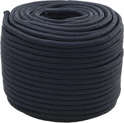 Boottouw Polyester - Gevlochten Lijn - Veilig Vastzetten - Weerbestendig Uv-bestendig - 500 m - Koningsblauw