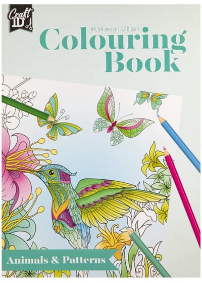 Creative Craft Group Mandala coloring book A4 120g 64 pages BIRDS