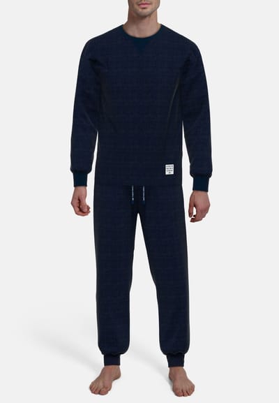 Tom Tailor pyjama lange broek rhodos dark blue