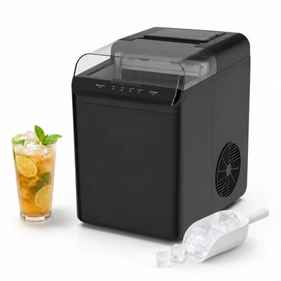 Amiko ICEMAKER-4000 IJsblokjesmachine - 15 kg/24 uur - 4L watertank - 1 kg ijsopslag - Grote capaciteit