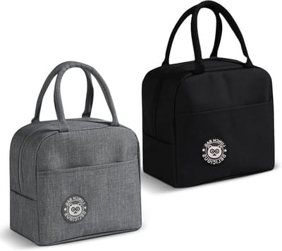 Isolerende Lunchtas voor Werk, School en Picknick - Vouwbare Koeltas voor Mannen en Vrouwen - Set van 2