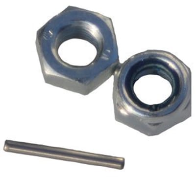 Double Lock beveiligingsmoer M14 met stift voor type WAK 35