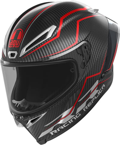 AGV Pista GP RR Performante Carbon Zwart Rood Integraalhelm - Helm