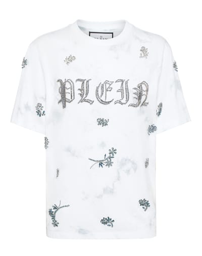 T-Shirt Man Pasvorm Flowers