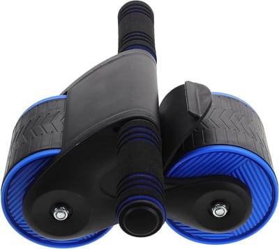 Buikspierwiel - Core Trainer - Krachtige Buikspieroefening - Ergonomische Handgrepen - 38.7 cm Lengte - Multicolor