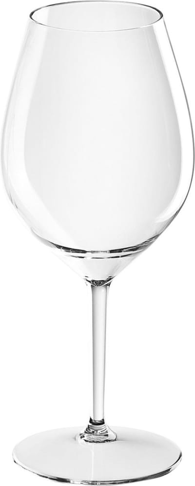 Santex onbreekbaar wijnglas - transparant - Trittan kunststof - 510 ml - camping - outdoor