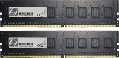 G.Skill Value DDR4-2666 - 64GB - CL19 - Dual Channel (2 pcs) - Intel XMP - Zwart