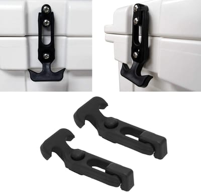 Dailygoods- Kapvanger 2 Stuks - Rubber/Elastisch - Flexibele Trekgrendels - Universele Montage - Corrosiebestendig - Hoge Slijtvastheid - Treksluiting